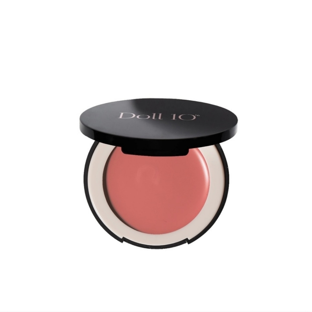 NEW DOLL 10 Multitasking Blush and Highlight Souffle  In Color Dream Wip